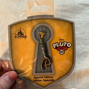 Disney Pluto 90th key pin. Special edition